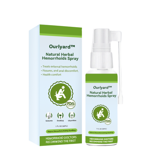 Ourlyard ™ Natural Herbal Hemorrhoids Spray