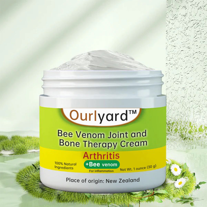 🍀 Ourlyard™ Bee Venom Joint and Bone Therapy Cream (Complete Body Recovery, Pure Natural Formula)